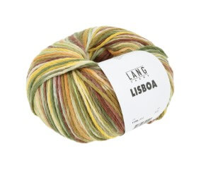Pelote à tricoter LISBOA - 100gr – Lang Yarns - 100% coton, légèreté et éclat inspirés du Portugal