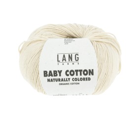 Pelote à tricoter BABY COTTON NATURALLY COLORED – Lang Yarns