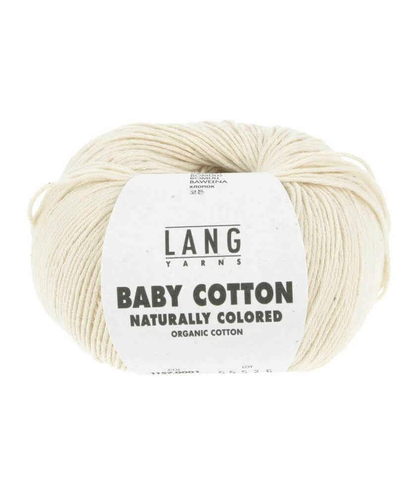 Pelote à tricoter BABY COTTON NATURALLY COLORED – Lang Yarns