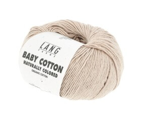 Pelote à tricoter BABY COTTON NATURALLY COLORED – Lang Yarns