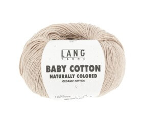 Pelote à tricoter BABY COTTON NATURALLY COLORED – Lang Yarns