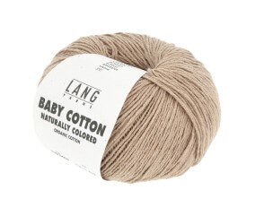 Pelote à tricoter BABY COTTON NATURALLY COLORED – Lang Yarns