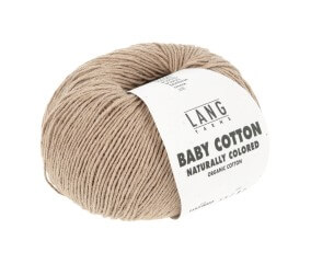 Pelote à tricoter BABY COTTON NATURALLY COLORED – Lang Yarns