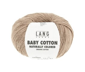 Pelote à tricoter BABY COTTON NATURALLY COLORED – Lang Yarns