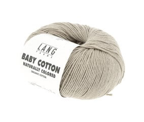 Pelote à tricoter BABY COTTON NATURALLY COLORED – Lang Yarns
