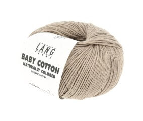 Pelote à tricoter BABY COTTON NATURALLY COLORED – Lang Yarns