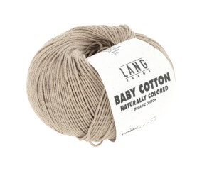 Pelote à tricoter BABY COTTON NATURALLY COLORED – Lang Yarns