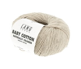 Pelote à tricoter BABY COTTON NATURALLY COLORED – Lang Yarns