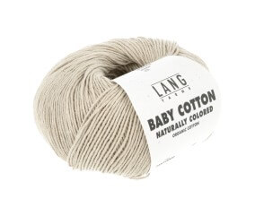 Pelote à tricoter BABY COTTON NATURALLY COLORED – Lang Yarns