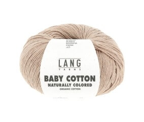 Pelote à tricoter BABY COTTON NATURALLY COLORED – Lang Yarns