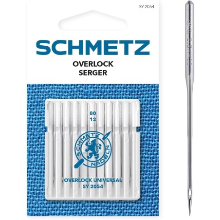 Aiguilles Schmetz overlock 80/12