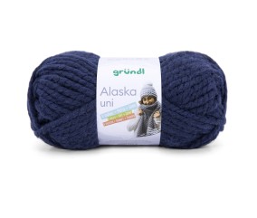 Pelote de laine à tricoter ALASKA - 100gr - Gründl