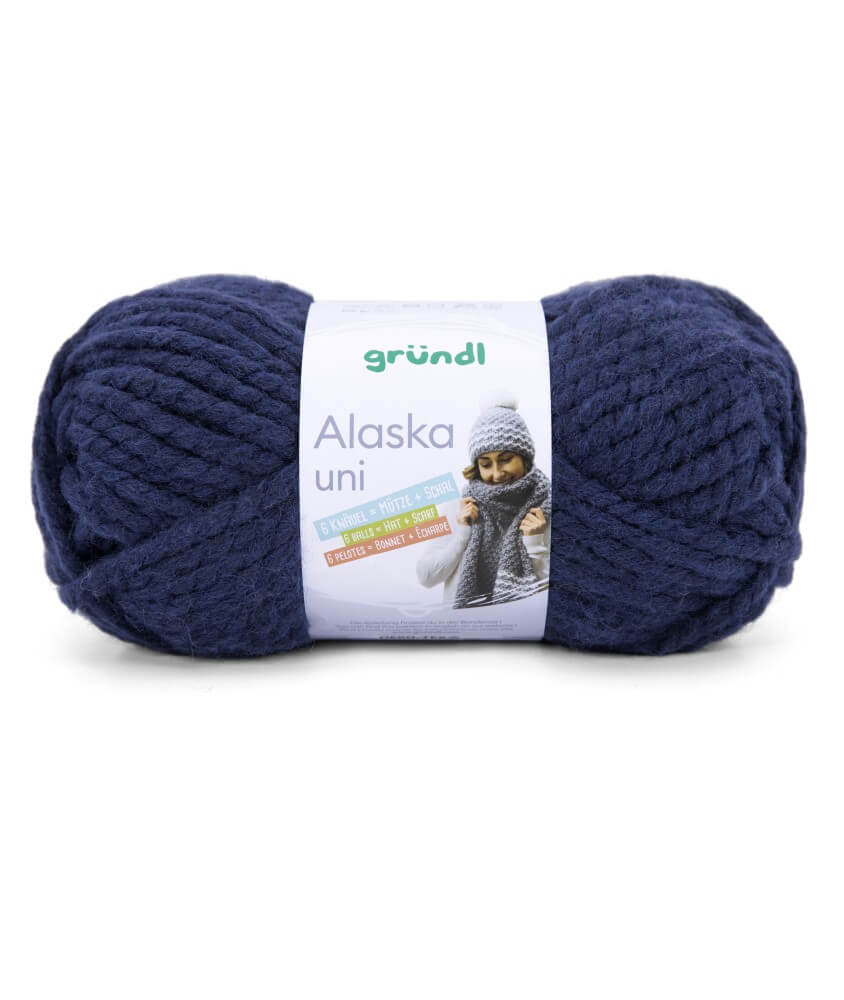 Pelote de laine à tricoter ALASKA - 100gr - Gründl