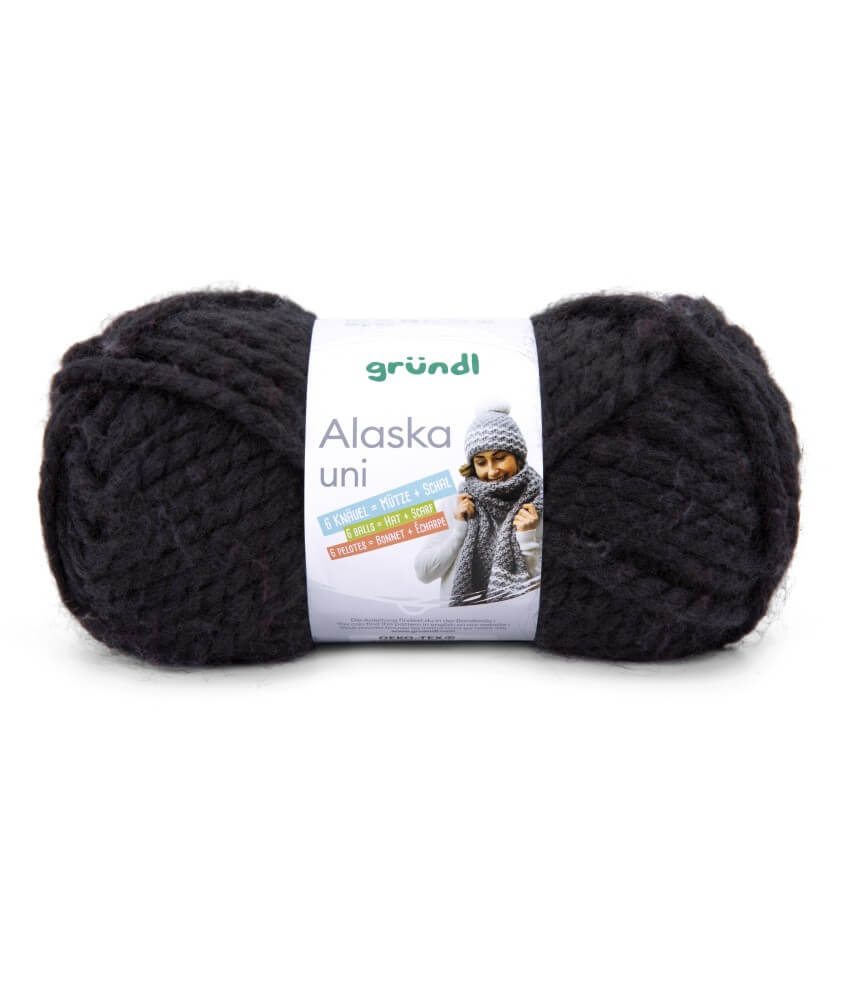 Pelote de laine à tricoter ALASKA - 100gr - Gründl