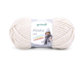 Pelote de laine à tricoter ALASKA - 100gr - Gründl