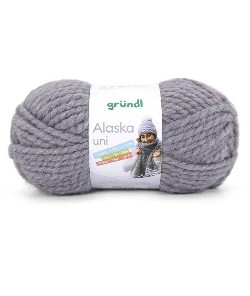 Pelote de laine à tricoter ALASKA - 100gr - Gründl Pelote de laine à tricoter ALASKA - 100gr - Gründl