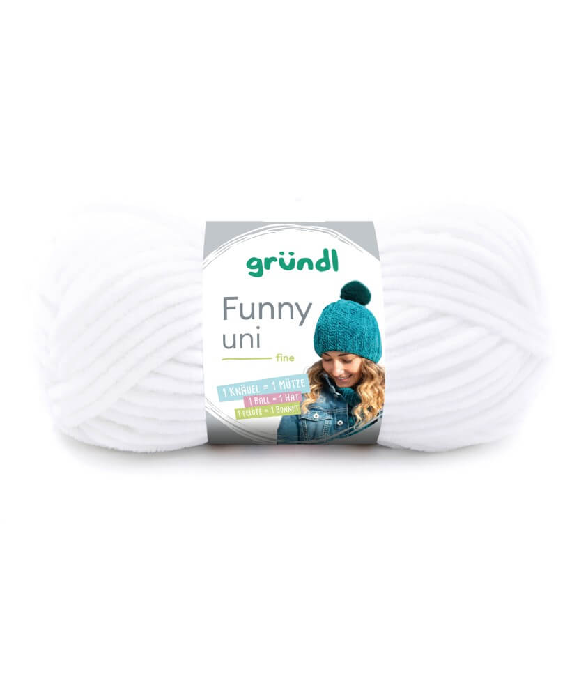Fil à tricoter effet velour FUNNY - Grundl - 100 Gr - Oeko-Tex Fil à tricoter effet velour FUNNY - Grundl - 100 Gr - Oeko-Tex