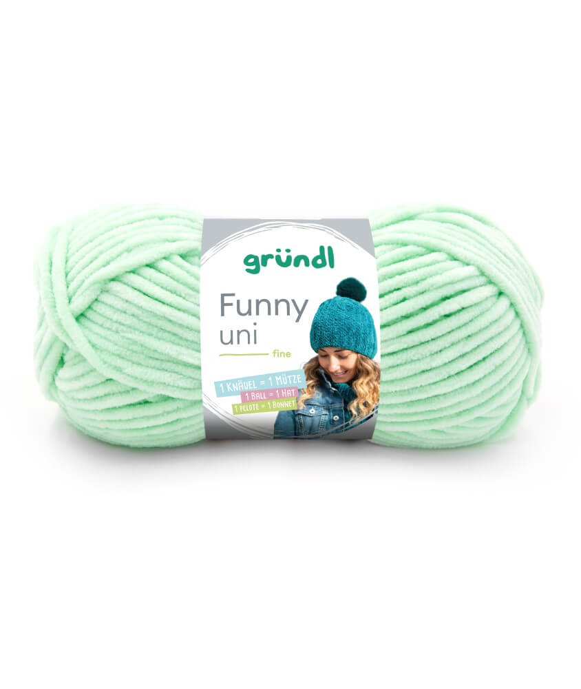 Fil à tricoter effet velour FUNNY - Grundl - 100 Gr - Oeko-Tex Fil à tricoter effet velour FUNNY - Grundl - 100 Gr - Oeko-Tex