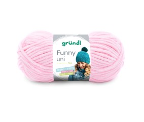 Fil à tricoter effet velour FUNNY - Grundl - 100 Gr - Oeko-Tex