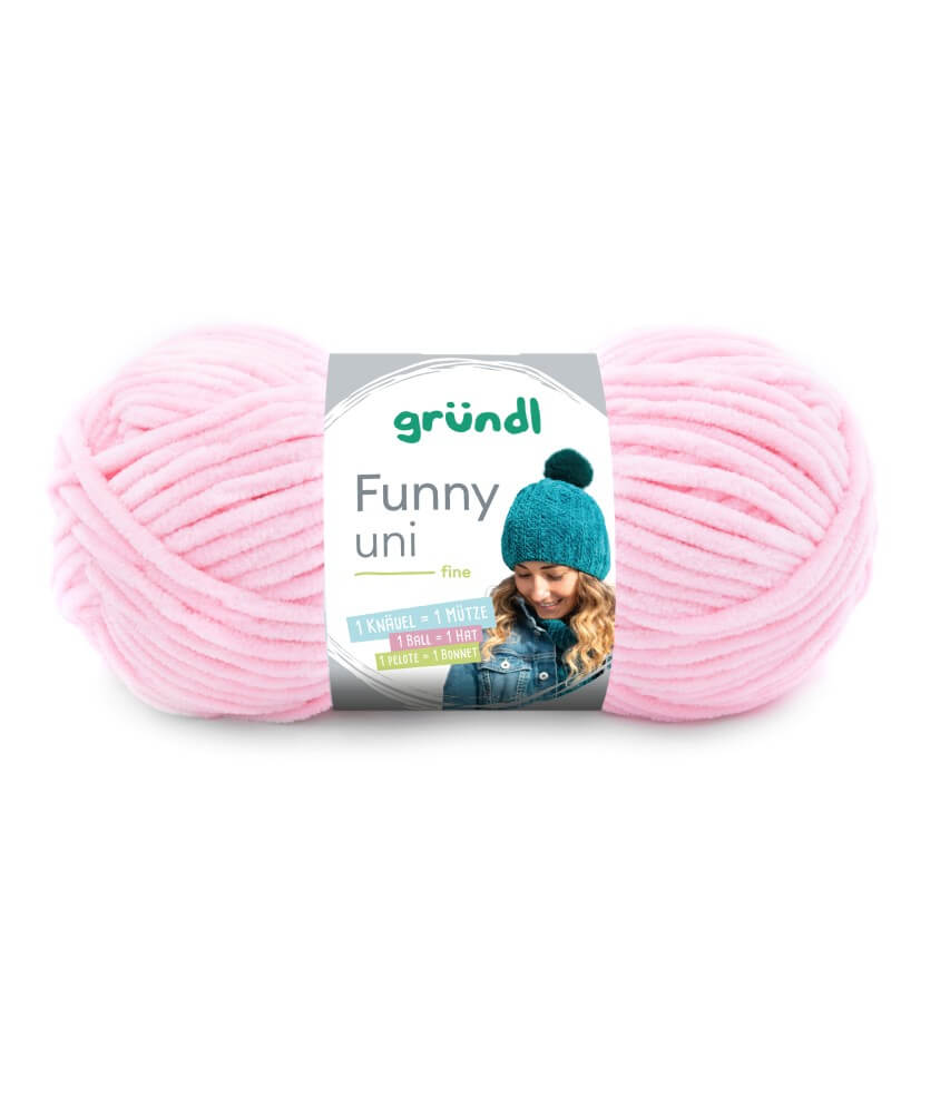 Fil à tricoter effet velour FUNNY - Grundl - 100 Gr - Oeko-Tex Fil à tricoter effet velour FUNNY - Grundl - 100 Gr - Oeko-Tex