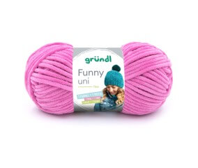 Fil à tricoter effet velour FUNNY - Grundl - 100 Gr - Oeko-Tex