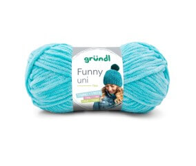 Fil à tricoter effet velour FUNNY - Grundl - 100 Gr - Oeko-Tex