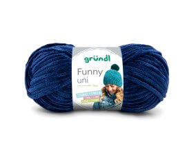 Fil à tricoter effet velour FUNNY - Grundl - 100 Gr - Oeko-Tex