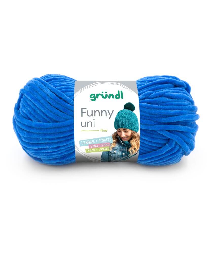 Fil à tricoter effet velour FUNNY - Grundl - 100 Gr - Oeko-Tex Fil à tricoter effet velour FUNNY - Grundl - 100 Gr - Oeko-Tex