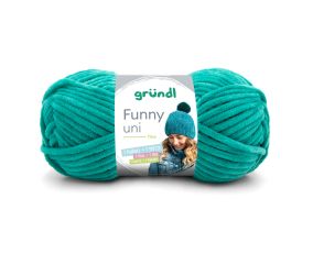 Fil à tricoter effet velour FUNNY - Grundl - 100 Gr - Oeko-Tex