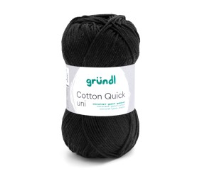 Fil à tricoter COTTON QUICK UNI - Gründl - PPSC - certifié Oeko-Tex