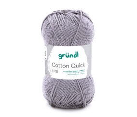 Fil à tricoter COTTON QUICK UNI - Gründl - PPSC - certifié Oeko-Tex