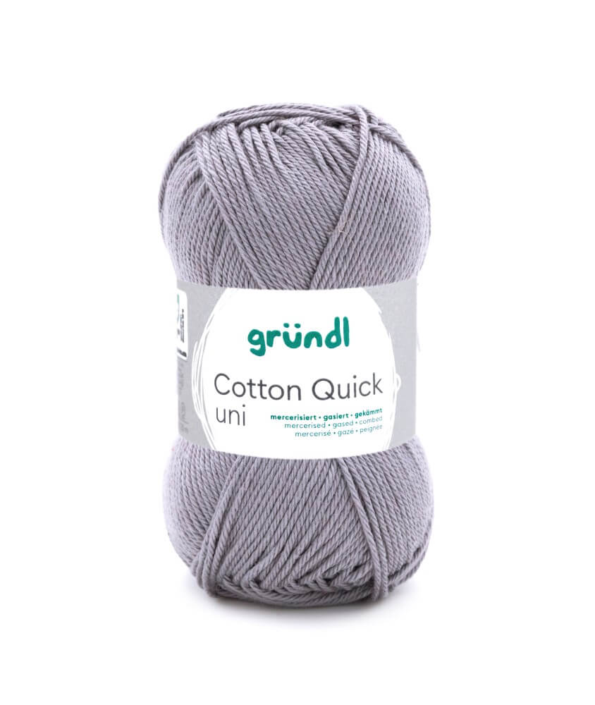 Fil à tricoter COTTON QUICK UNI - Gründl - PPSC - certifié Oeko-Tex Fil à tricoter COTTON QUICK UNI - Gründl - PPSC - certifié Oeko-Tex