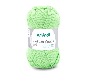Fil à tricoter COTTON QUICK UNI - Gründl - PPSC - certifié Oeko-Tex