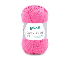 Fil à tricoter COTTON QUICK UNI - Gründl - PPSC - certifié Oeko-Tex