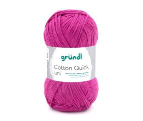 Fil à tricoter COTTON QUICK UNI - Gründl - PPSC - certifié Oeko-Tex