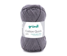 Fil à tricoter COTTON QUICK UNI - Gründl - PPSC - certifié Oeko-Tex
