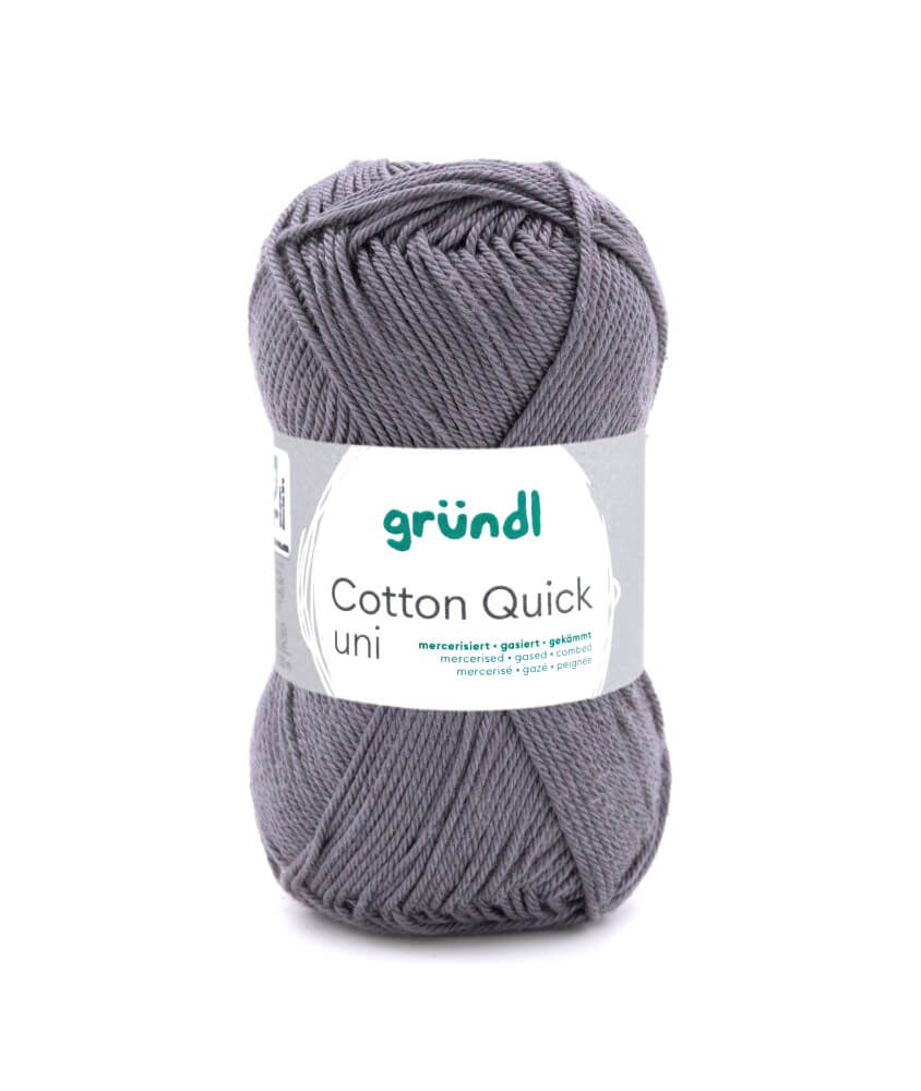 Fil à tricoter COTTON QUICK UNI - Gründl - PPSC - certifié Oeko-Tex Fil à tricoter COTTON QUICK UNI - Gründl - PPSC - certifié Oeko-Tex