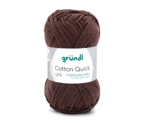 Fil à tricoter COTTON QUICK UNI - Gründl - PPSC - certifié Oeko-Tex