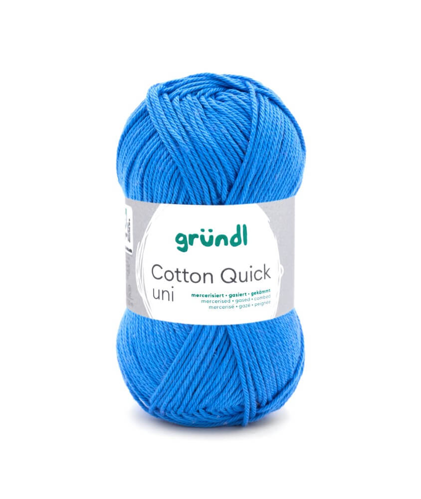 Fil à tricoter COTTON QUICK UNI - Gründl - PPSC - certifié Oeko-Tex Fil à tricoter COTTON QUICK UNI - Gründl - PPSC - certifié Oeko-Tex