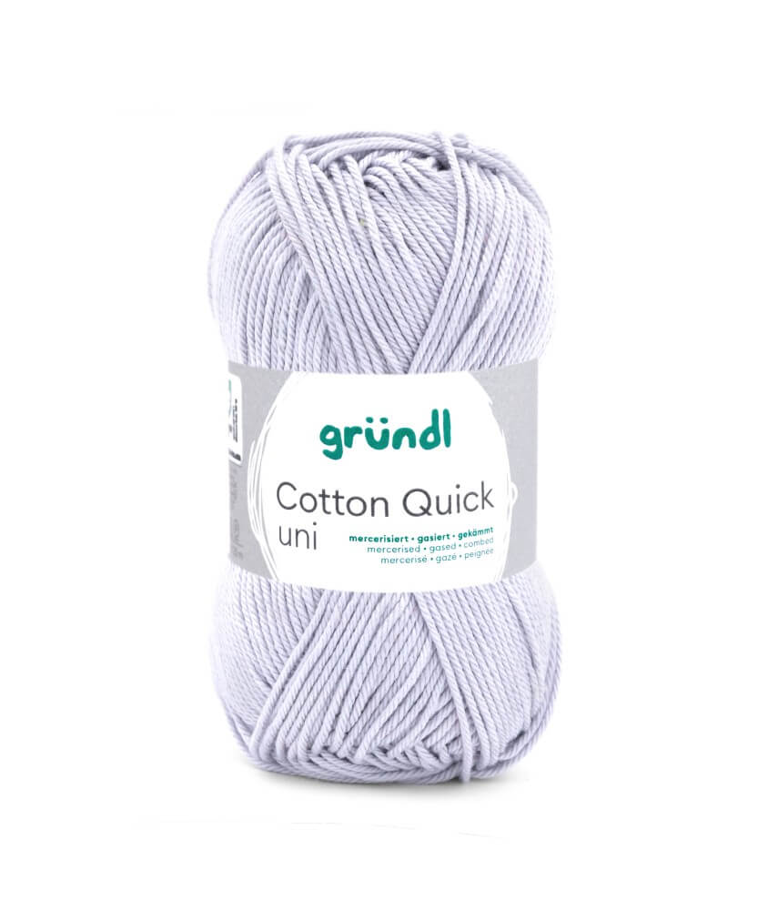 Fil à tricoter COTTON QUICK UNI - Gründl - PPSC - certifié Oeko-Tex Fil à tricoter COTTON QUICK UNI - Gründl - PPSC - certifié Oeko-Tex