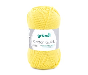 Fil à tricoter COTTON QUICK UNI - Gründl - PPSC - certifié Oeko-Tex