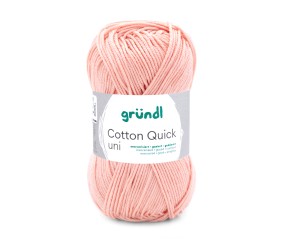 Fil à tricoter COTTON QUICK UNI - Gründl - PPSC - certifié Oeko-Tex