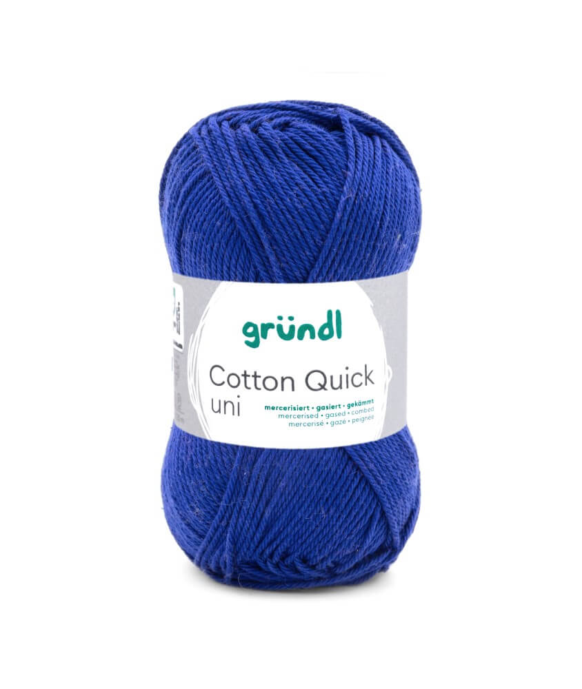 Fil à tricoter COTTON QUICK UNI - Gründl - PPSC - certifié Oeko-Tex