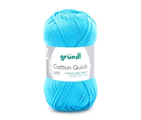 Fil à tricoter COTTON QUICK UNI - Gründl - PPSC - certifié Oeko-Tex
