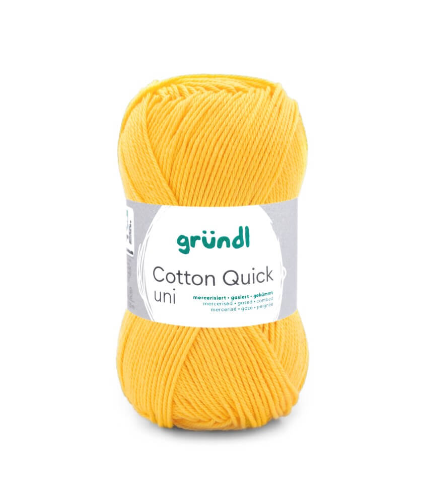 Fil à tricoter COTTON QUICK UNI - Gründl - PPSC - certifié Oeko-Tex Fil à tricoter COTTON QUICK UNI - Gründl - PPSC - certifié Oeko-Tex