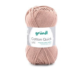 Fil à tricoter COTTON QUICK UNI - Gründl - PPSC - certifié Oeko-Tex
