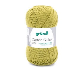 Fil à tricoter COTTON QUICK UNI - Gründl - PPSC - certifié Oeko-Tex