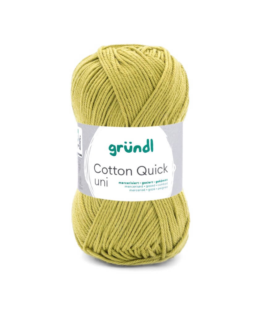 Fil à tricoter COTTON QUICK UNI - Gründl - PPSC - certifié Oeko-Tex Fil à tricoter COTTON QUICK UNI - Gründl - PPSC - certifié Oeko-Tex