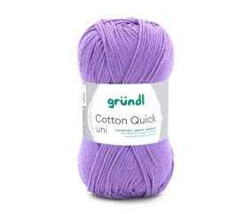 Fil à tricoter COTTON QUICK UNI - Gründl - PPSC - certifié Oeko-Tex