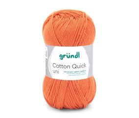 Fil à tricoter COTTON QUICK UNI - Gründl - PPSC - certifié Oeko-Tex